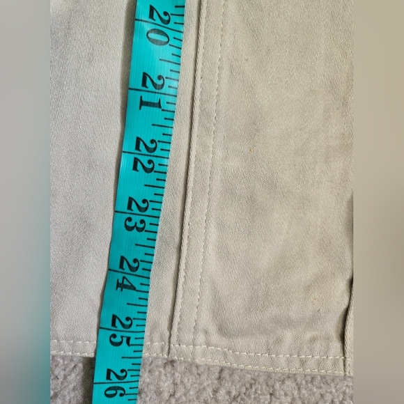 LEE Cream Denim Western Jacket. Size Small - Picture 13 of 13